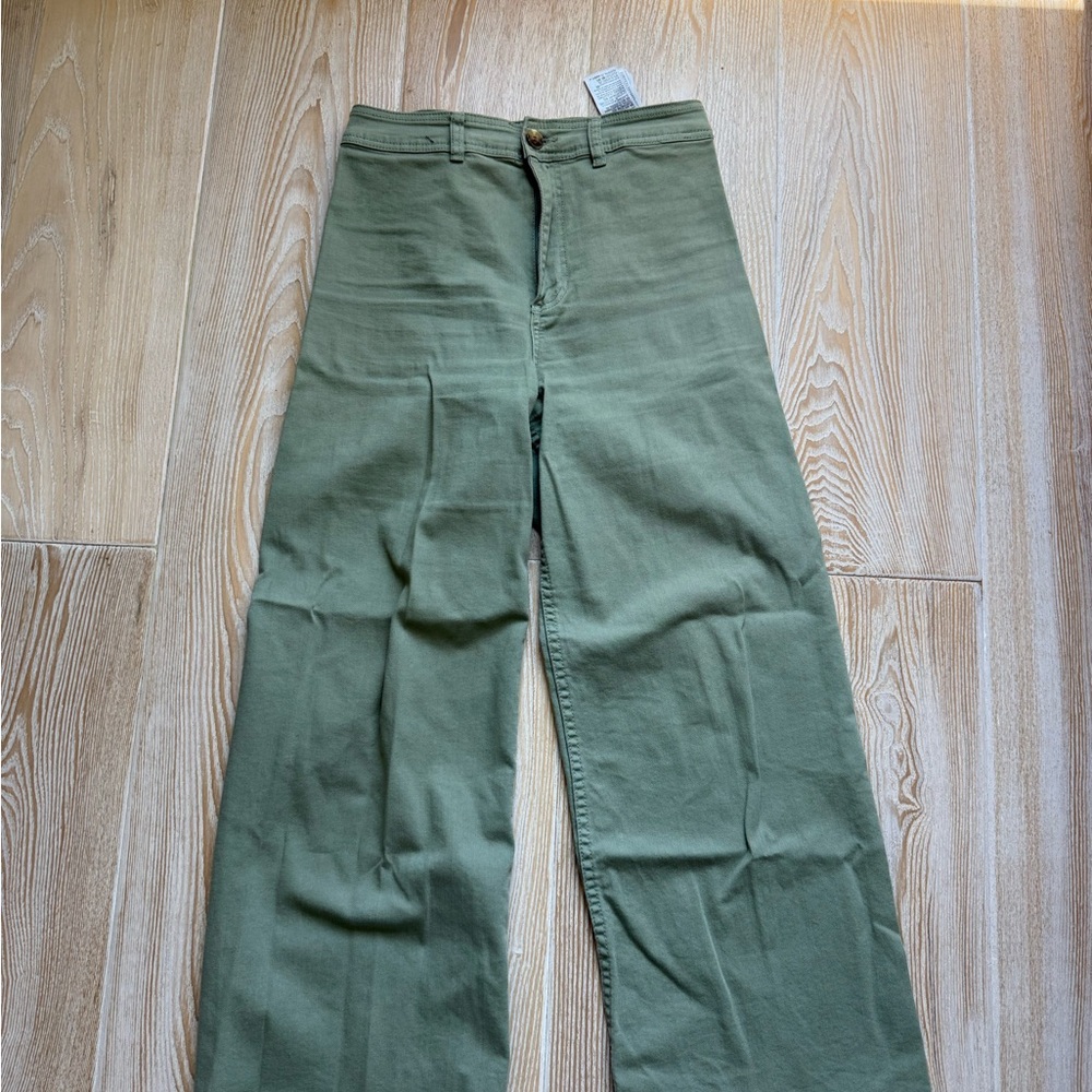 Billabong Sage Green Wide Leg Pants